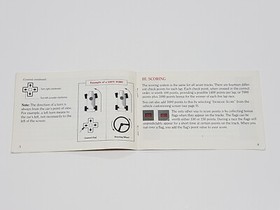 Super Sprint Tengen Authentic Original NES Nintendo Manual Only