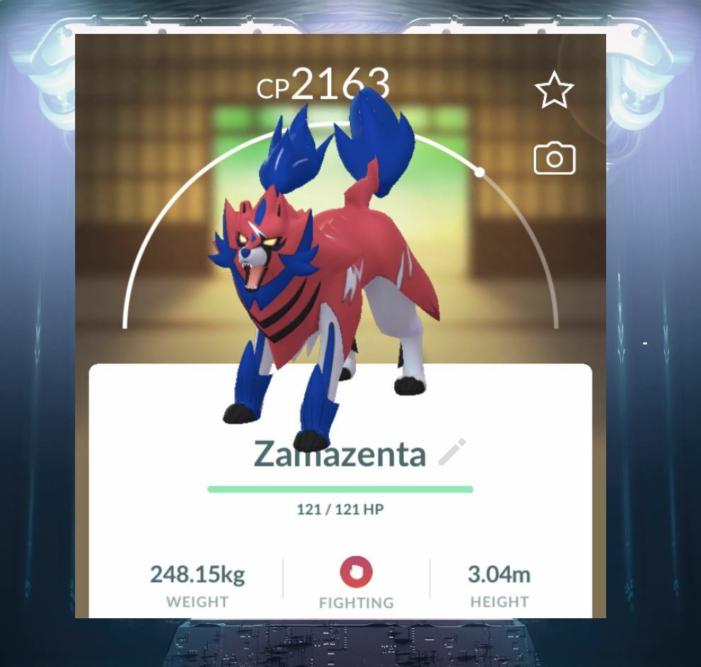 Pokémon Go Gen 8 Zamazenta!~ Unregistered ok　!~Reliable service~