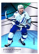 19/20 SP GAME USED...STEVEN STAMKOS...RAINBOW.../275...CARD # 12...LIGHTNING
