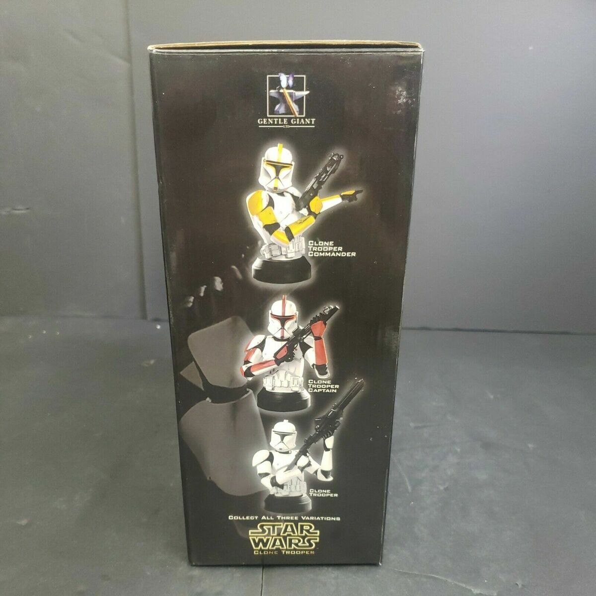 GENTLE GIANT 2003 STAR WARS DELUXE CLONE TROOPER COMMANDER GENTLE GIANT 2003 STAR WARS DELUXE CLONE TROOPER COMMANDER