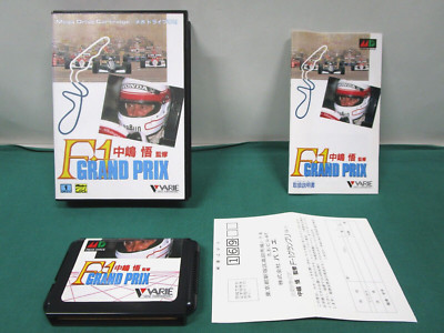 Mega-Drive Genesis - F1 GRAND PRIX. Nakajima Satoru - New. JAPAN
