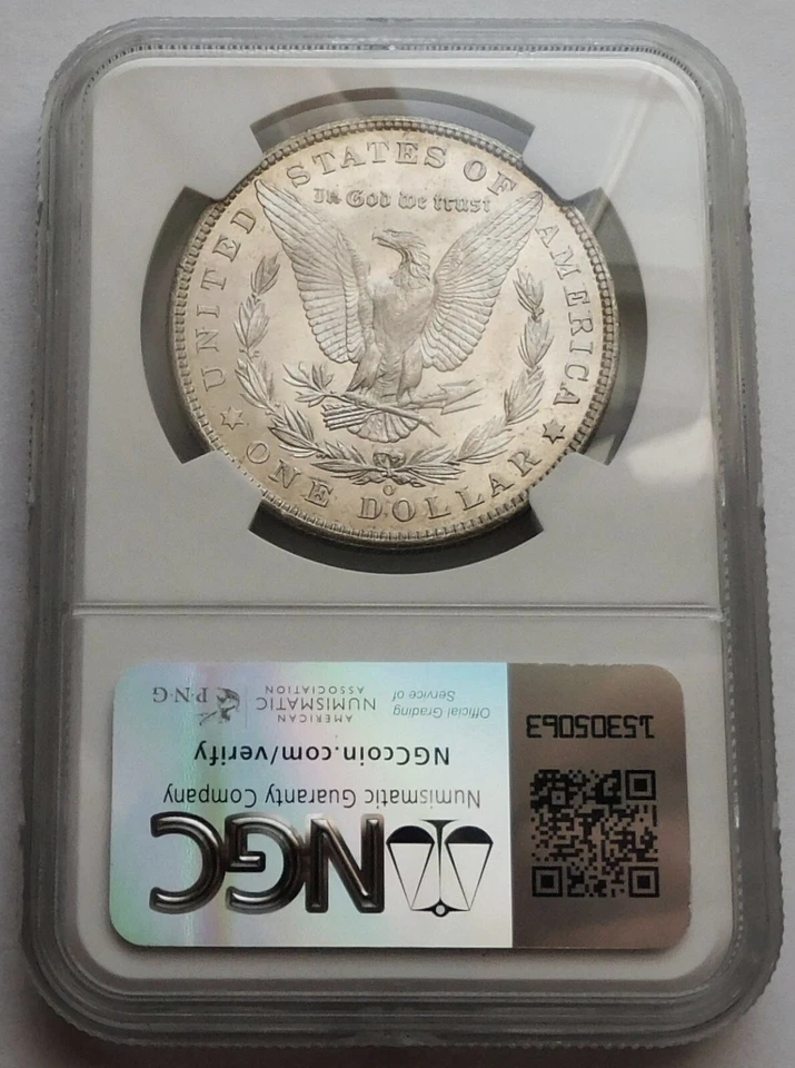 1901-O Morgan Silver Dollar $1 - NGC MS 63 PL, New Orleans Mint - Image 3 of 4