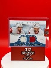 2012 Upper Deck Artifacts Tundra Tandems Henrik Zetterberg Johan Franzen #TT-ZF