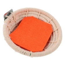  Hanging Cotton Rope Bird Nest: Woven Breeding Nest Bed Cage Hatching Nesting