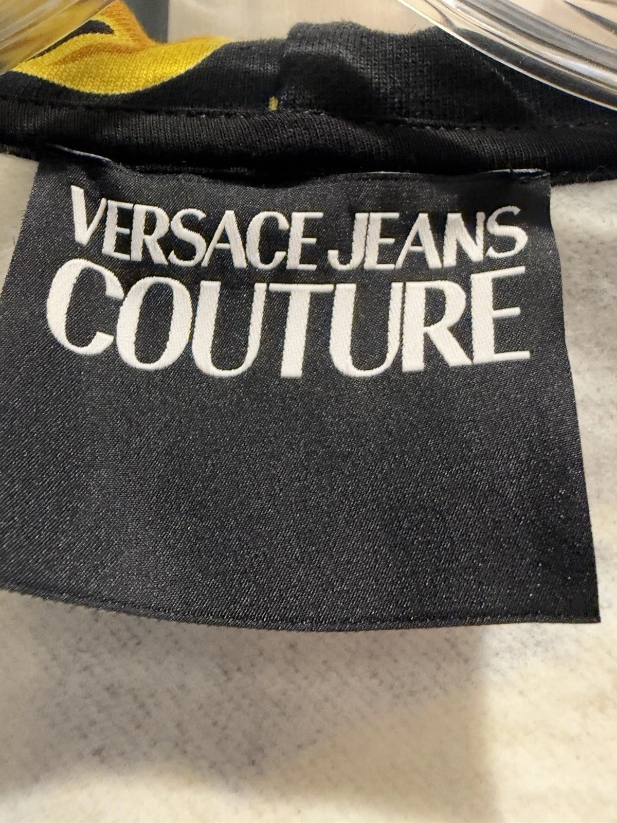 Men’s Versace Jeans Couture Baroque Print Hoodie Medium - product detail image 5