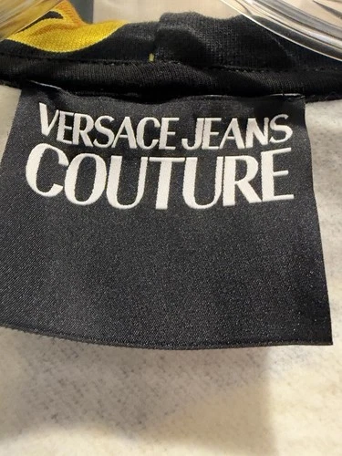 Men’s Versace Jeans Couture Baroque Print Hoodie Medium image 5