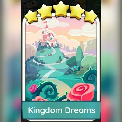 1x Kingdom Dreams      Set 23 :- Mono_Poly_Go Aufkleber :- Best Service 