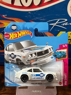 2021 Hot Wheels Mazda RX-3 -(SHORT CARD) -White HW Drift (B01)