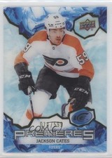 2021-22 Upper Deck Ice Ice Premieres Blue /599 Jackson Cates #154 0i6