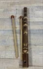 Andean Hand Carved Bamboo Quena Flute 18" Folk Instrument with Two Mallets — photo 1