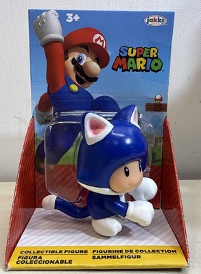 Jakks 2022 Nintendo Super Mario CAT TOAD 2 inch Collectible Figure NEW