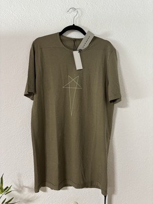 Rick Owens x Champion Level T shirt M fit L neu Pale Green 