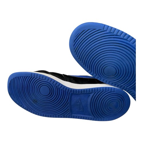 Size 10.5 - Nike Court Vision Low Black Game Royal - Picture 17 of 19