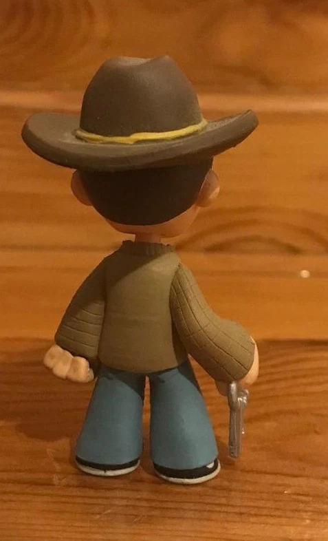Carl 7 cm funko mystery minis the walking dead series 2 solo figures no scatola - Immagine 3 di 4