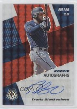 2021 Panini Mosaic Rookie Choice Fusion Prizm Travis Blankenhorn Auto 0z1c