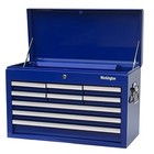 New ListingProfessional Industrial Portable Metal Tool Chest with 9 Drawers, 26" 9-Drawe.