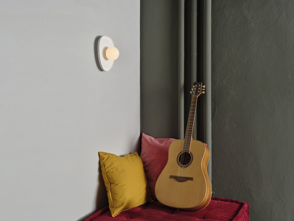 OSRAM Decor Plaster Nest Applique murale décorative en plâtre, avec culot enfich