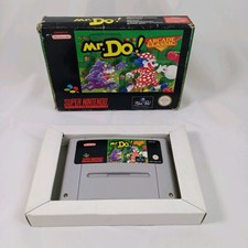 MR DO! SNES SUPER NINTENDO PAL EUR CARTRIDGE BOX 1992 RETRO ORIGINAL NO MANUAL