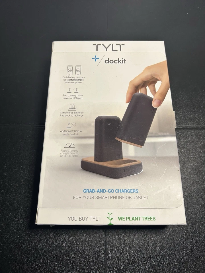 Banco de energia portátil TYLT Dockit Grab-and-go - Imagem 2 de 3