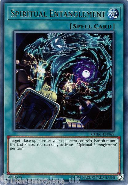 CHIM-EN065 Spiritual Entanglement Rare UNL Edition Mint YuGiOh Card