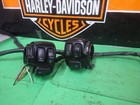 HARLEY DAVIDSON FX XL'S USED BLACK LEFT & RIGHT H/B/SWITCH Housing W/WIRES/ENDS