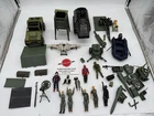 80’s GI Joe Figures & Vehicles Lot 1982 Snake Eyes Straight Arm Joes Etc