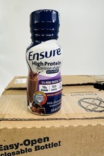 24 Pack Ensure High Protein Milk Chocolate Nutrition Shake - 8 oz EXP 05/2027 