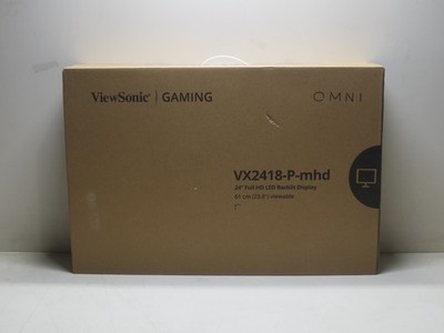 ViewSonic VX2418-P-MHD 24'' 1080p 1MS 165Hz Gaming Monitor - New Factory Sealed