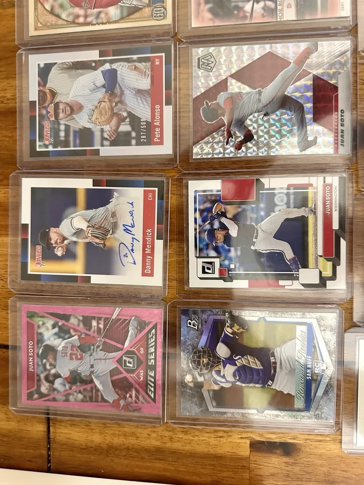 1974-2025 BASEBALL COLLECTION OF ROOKIES, SERIAL, AUTOS, HOF'S, Patch, LOT OF 50 - Image 3 of 4