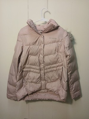 Columbia Women's Peak to Park Mid Insulated Jacket, Mineral Pink Size  M