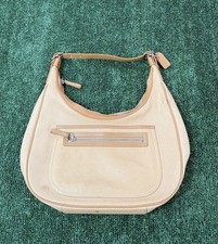COACH Vintage Y2K Tan Pebbled Leather Legacy Hobo Shoulder Bag 4463