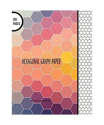Hexagonal Graph Paper: Hexagon Notebook Paper: 100 Pages, 8.5'' x 11'' Large Line 