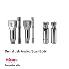 US Hiossen ET Dental Lab Analog Scan Body Compatible with Mini/Regular Implants