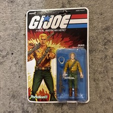 Super7 - G.I. Joe - ReAction  Wv2 - Duke  Cartoon  Action Figure