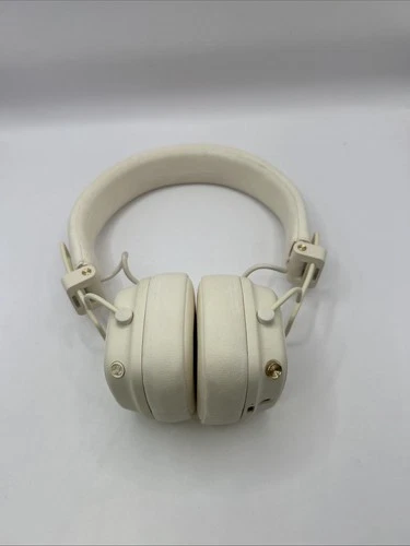 Marshall Major IV On Ear Bluetooth White Headphones- Foldable Wireless Earphones