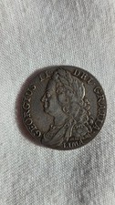 George II, Shilling 1745 lima Very fine Condition