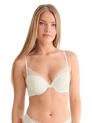 Lisca Push up BH Stella Gr. 70-90 A-D, Creme und Lavendel