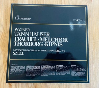 Szell*, Metropolitan Opera Orchestra* And Chorus*   Tannhäuser (1942) - 3 LP Box