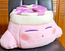 Kirby Sleeping Style Wool Felt Big Plush 13.8IN New Round1 Exclusive