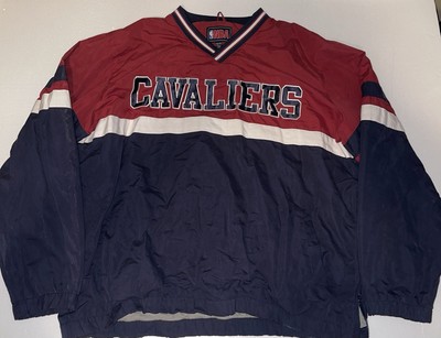 Cleveland Cavaliers NBA Pullover Jacket lined Size XXL Basketball 