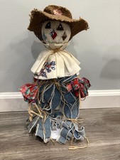 Scarecrow On Stand Fall Decor
