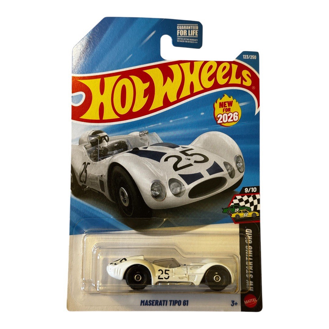 2026 Hot Wheels Maserati Tipo 61 Series HW Starting Grid 123/250