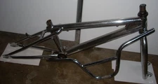 Vintage 2000 GT Interceptor Frame Fork Bars Set Chrome 20" BMX Bike