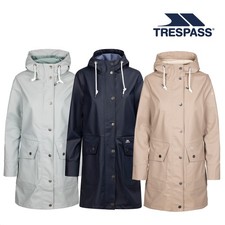 Trespass Womens Waterproof Jacket Payko - Jacket with Taped Seams & Zip Pockets