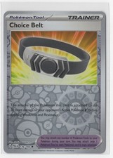 Pokemon Paldea Evolved 176/193 Choice Belt Reverse Holo