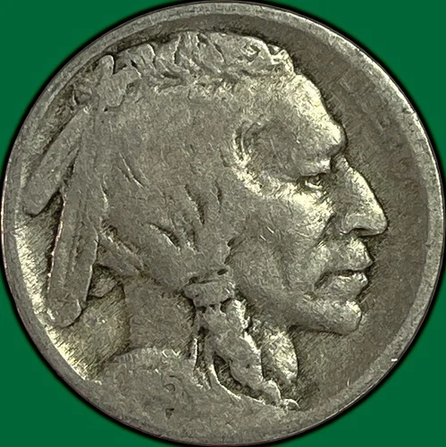 1915 Buffalo Nickel Good G Coin #34663