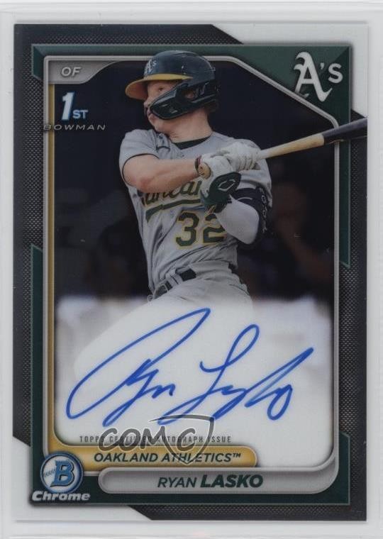 2024 Bowman Chrome Prospect Auto Ryan Lasko #CPA-RLAS Auto 1al3