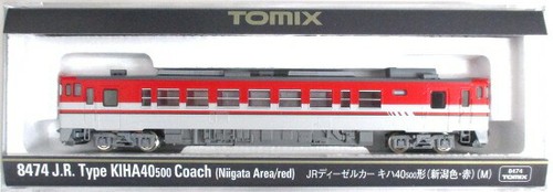 NGauge TOMIX (Tomix) 8474 JR Diesel Car Kiha serie 40-500 (color Niigata, rojo) | Zustand: Usado