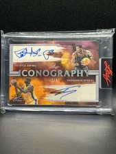 2023 Leaf Art Of Sport Shaq/Ewing Icongraphy Auto /4