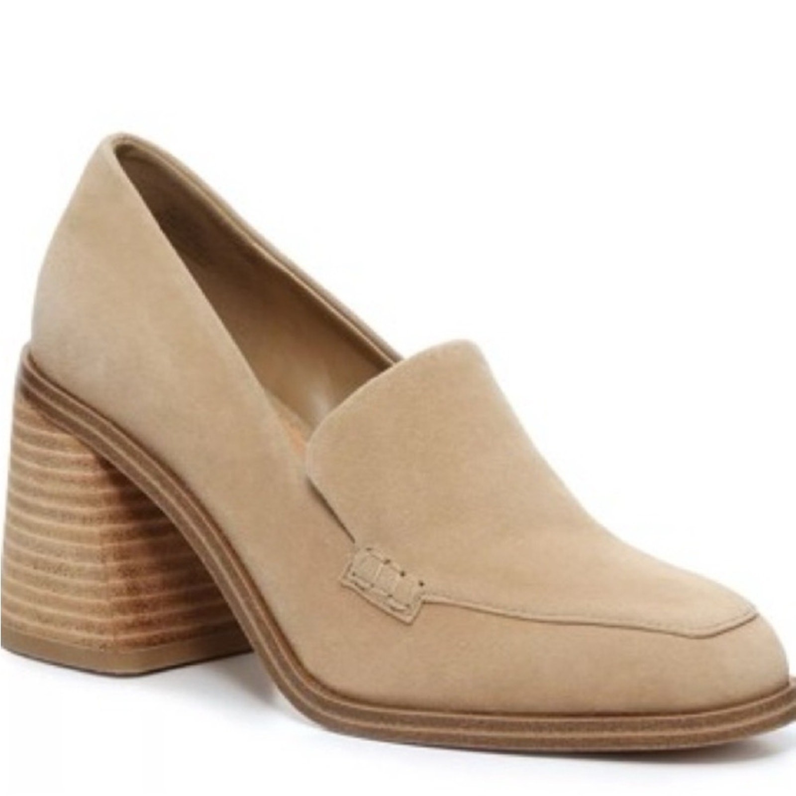 Vince Camuto Celsi Chunky Heeled Loafers 9